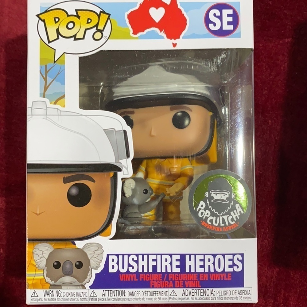 Pop Bushfire Hero Rare